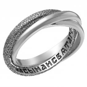 Кольцо из черненого серебра Иордань Б-КО-518 Троица Б-КО-518 Троица фото